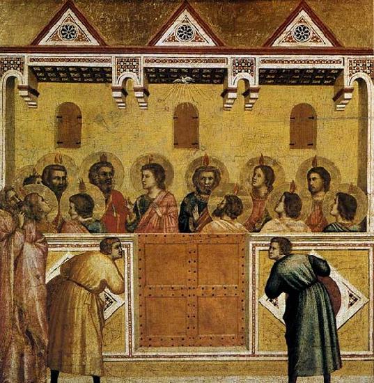 GIOTTO di Bondone Pentecost